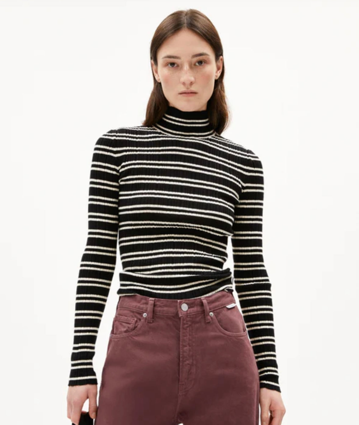 Haut maille Alaania en coton bio