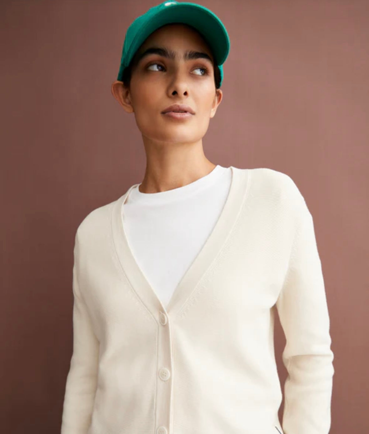 Menaal links Cardigan en coton bio Armed Angel Haut en coton bio Menaal links