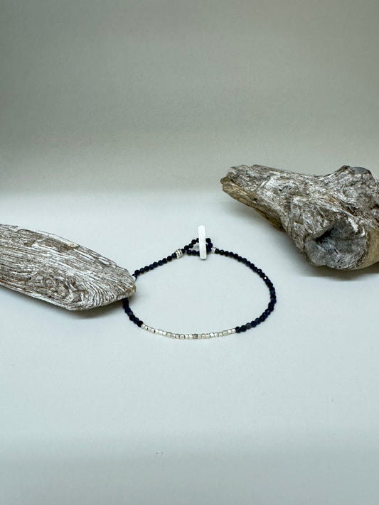 Bracelet Candy Saphir et argent S. Bucci Atelier créatif Bracelet Candy Saphir