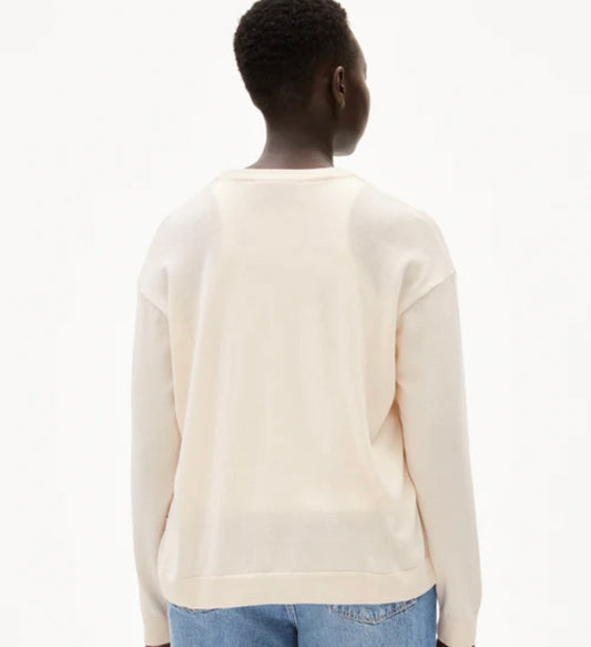 LAILAA off-white coton et lyocel bio Armed Angel Haut en coton bio LAILAA