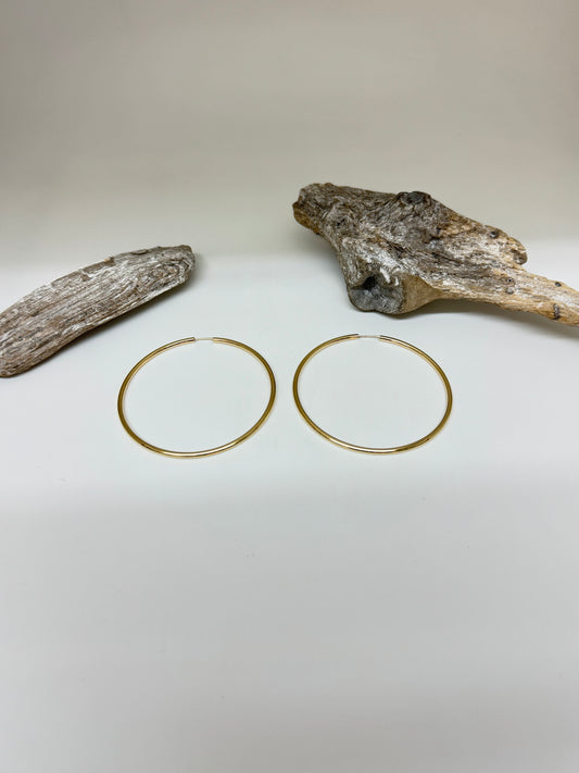 Anneaux en Or Italien 10 carats 5,5 cm