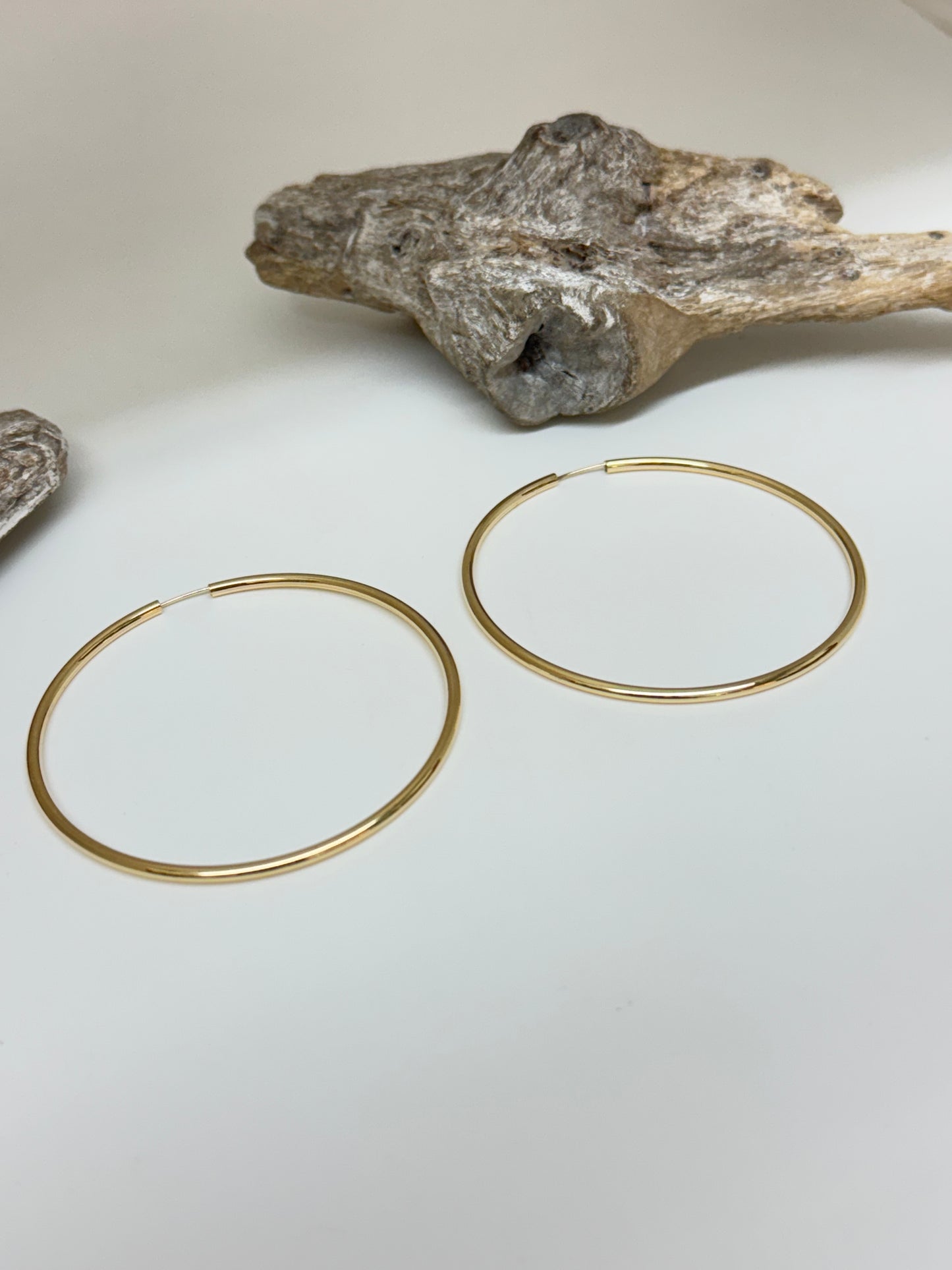 Anneaux en Or Italien 10 carats 5,5 cm