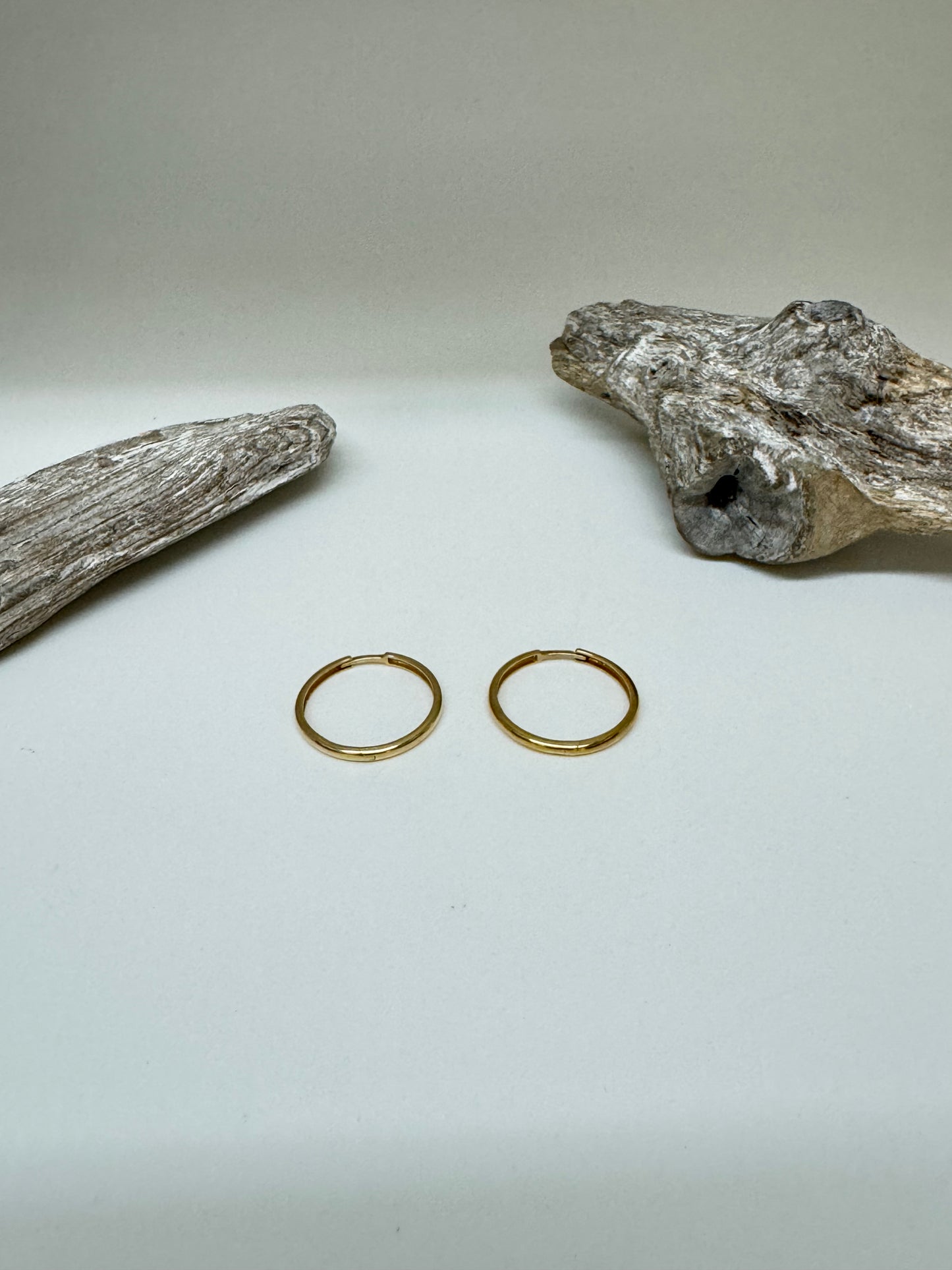 Anneaux en Or Italien 10 carats 1,1 cm Dioro Italie Anneaux en Or