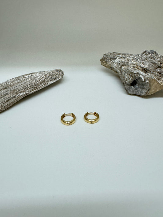 Anneaux en Or Italien 10 carats 1,4 cm Dioro Italie Anneaux en Or