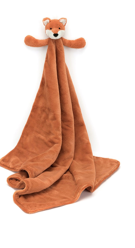 Doudou Renard Timide, peluche dessinée à Londres Jellycat BLNK2FXC