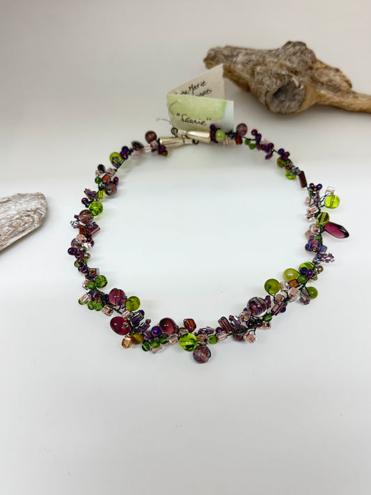 Collier Féerie semi-précieuse Fait main à Montréal