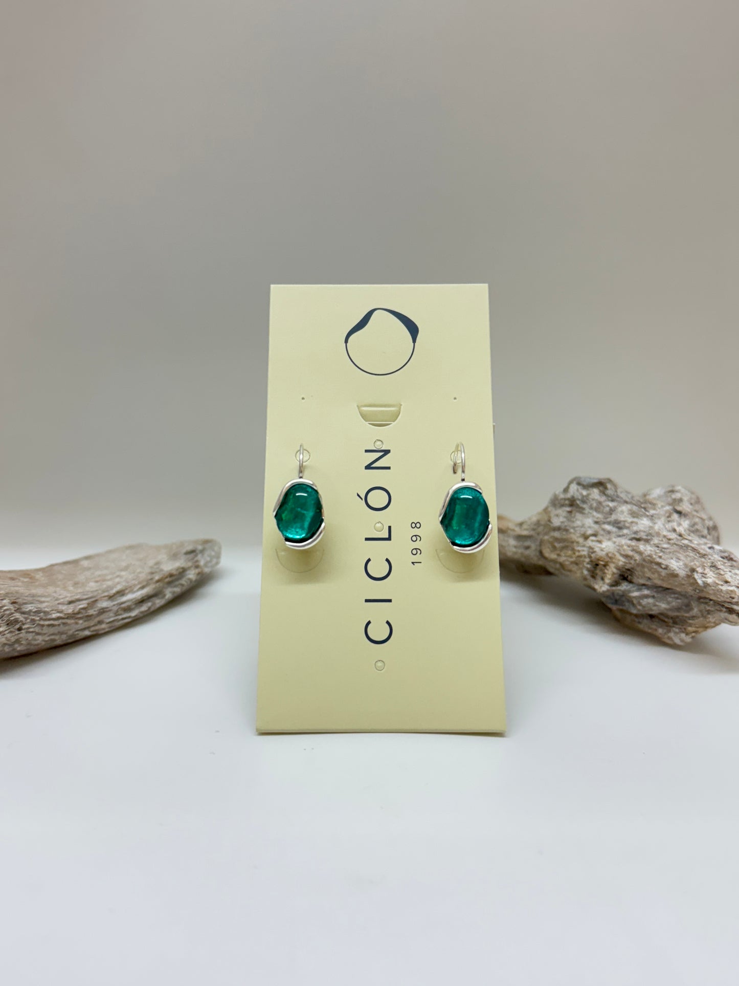 Boucles d'oreille Daila Fabriqué à la main par des Artisans d'Espagne, Ciclon 232613-12