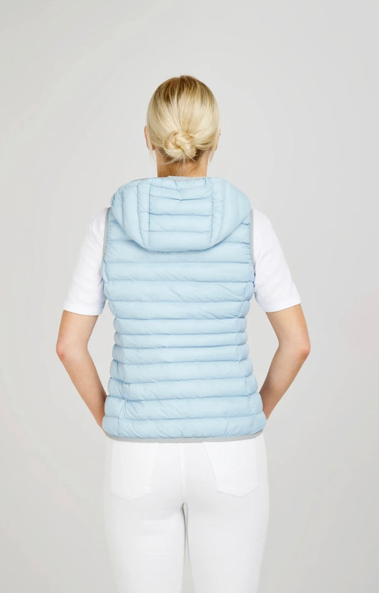 Arwen Vest vegan Eleven Elfs design Italien Arwen light denim Eleven Elfs Arwen 