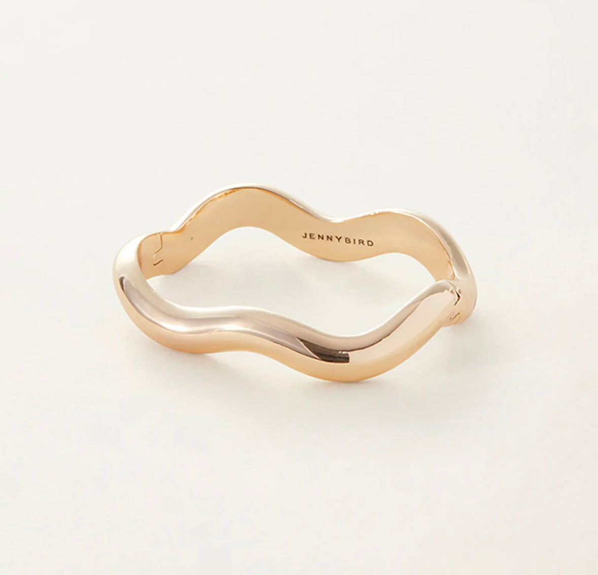 Ola bangle argent Dessiné par une Artiste Ontarienne Jenny Bird JB2154-HPG-E