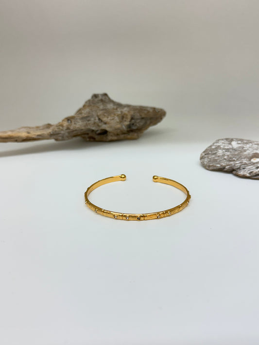 Bracelet Bambini Jonc StrassFabriqué à la main à Marseille en France Gas bijoux Bracelet Bambini Jonc Strass