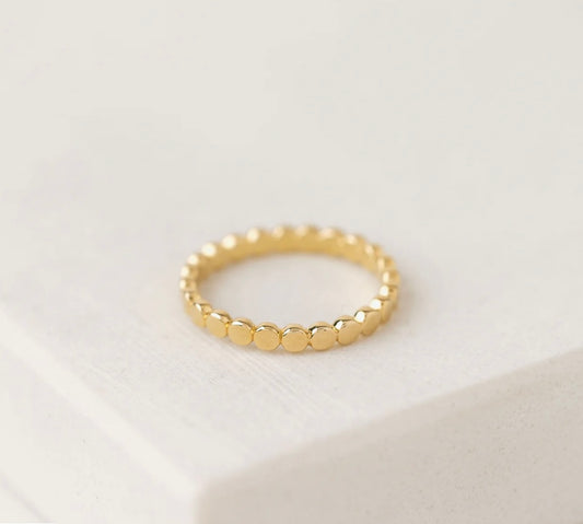 Bague Cléo Laiton plaqué or/rhodium Lovers Tempo Bague Cléo