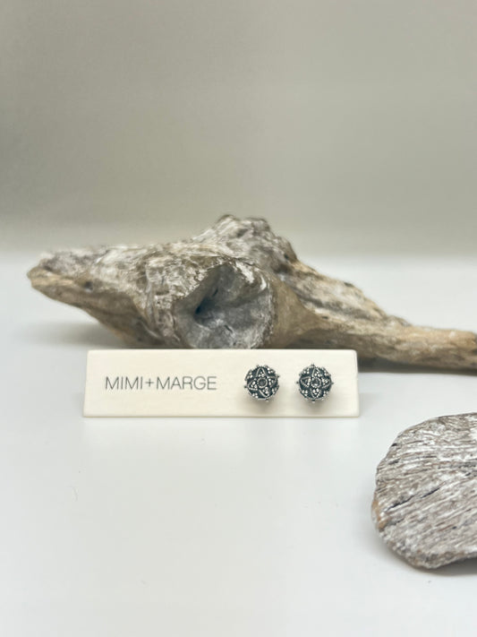 Boules kebaikan Argent 925 Fait main à Vancouver Mimi Marge 11-e815