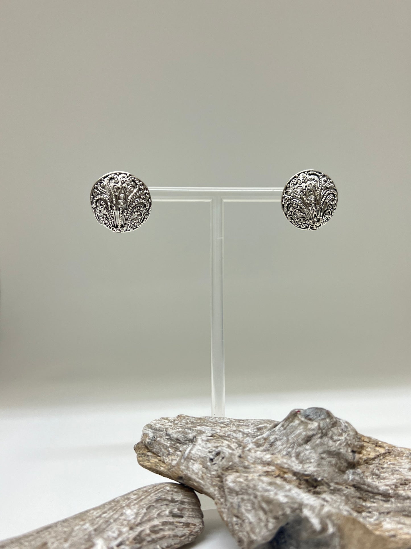 Boucles à clips Argent 925 Fait main par Artisans de l'Indonésie
