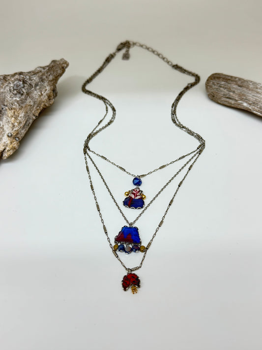 Collier superposé AyalaBar fabriquée au Moyen Orient R3599