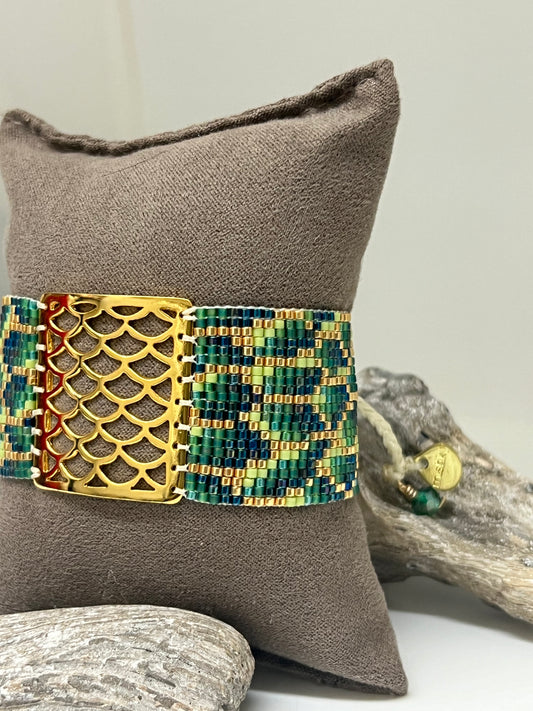 Bracelet perle myuki Mishky Fait à la main en Colombie 112-12220