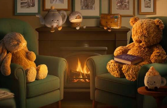 Bartholomew l'ourson peluche dessinée à Londres