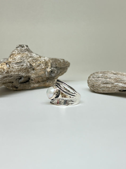 Bague Argent 925 Perle Galerie LoLy Bague Argent 925 Perle sr3174