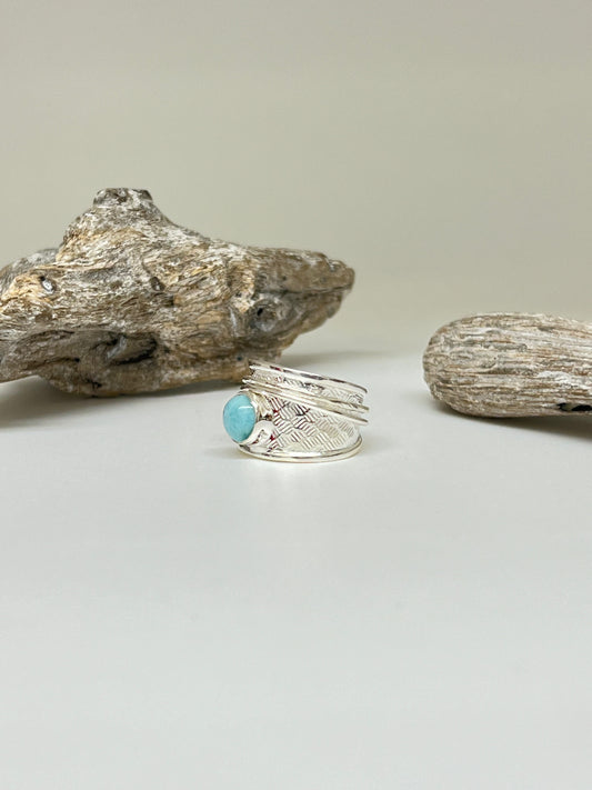 Bague Argent 925 Larimar Galerie LoLy Bague Argent 925 Larimar sr3202