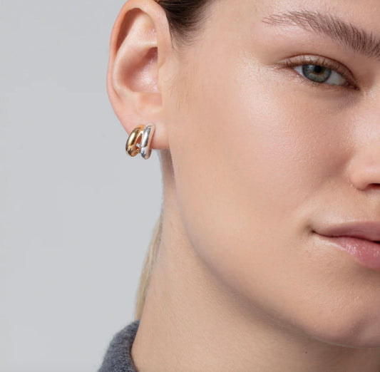 Boucles d'oreilles Mini Florence 2 tons Jenny Bird Canada