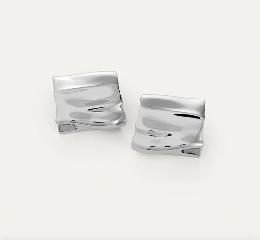 Sundra earrings silver Jenny Bird Canada Boucles d'oreilles à clips Sundra JB3472CP-S-W