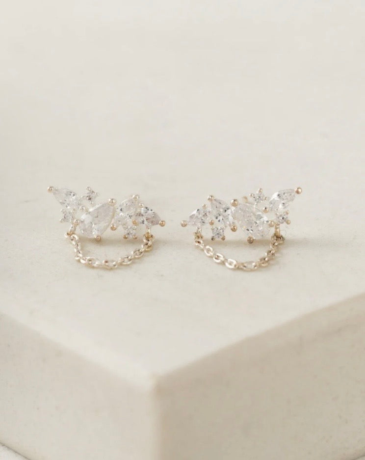 Boucles d'oreilles Aspen Climber dessinée à Vancouver Lovers Tempo 1HO23002-SLV