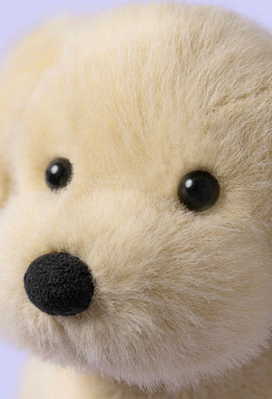 Golden puppy peluche dessinée à Londres Jellycat Chiot doré MAL3DOG