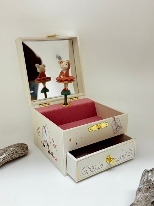 La boîte à musique Petite école de danse, dessinée à Paris Moulin Roty 667105