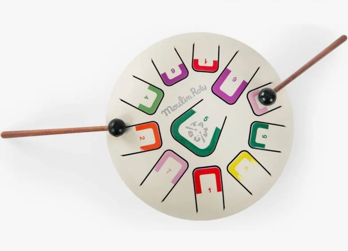 Tambu Après la pluie 8" Tambour musicale Moulin Roty Tambu Après la pluie 8"