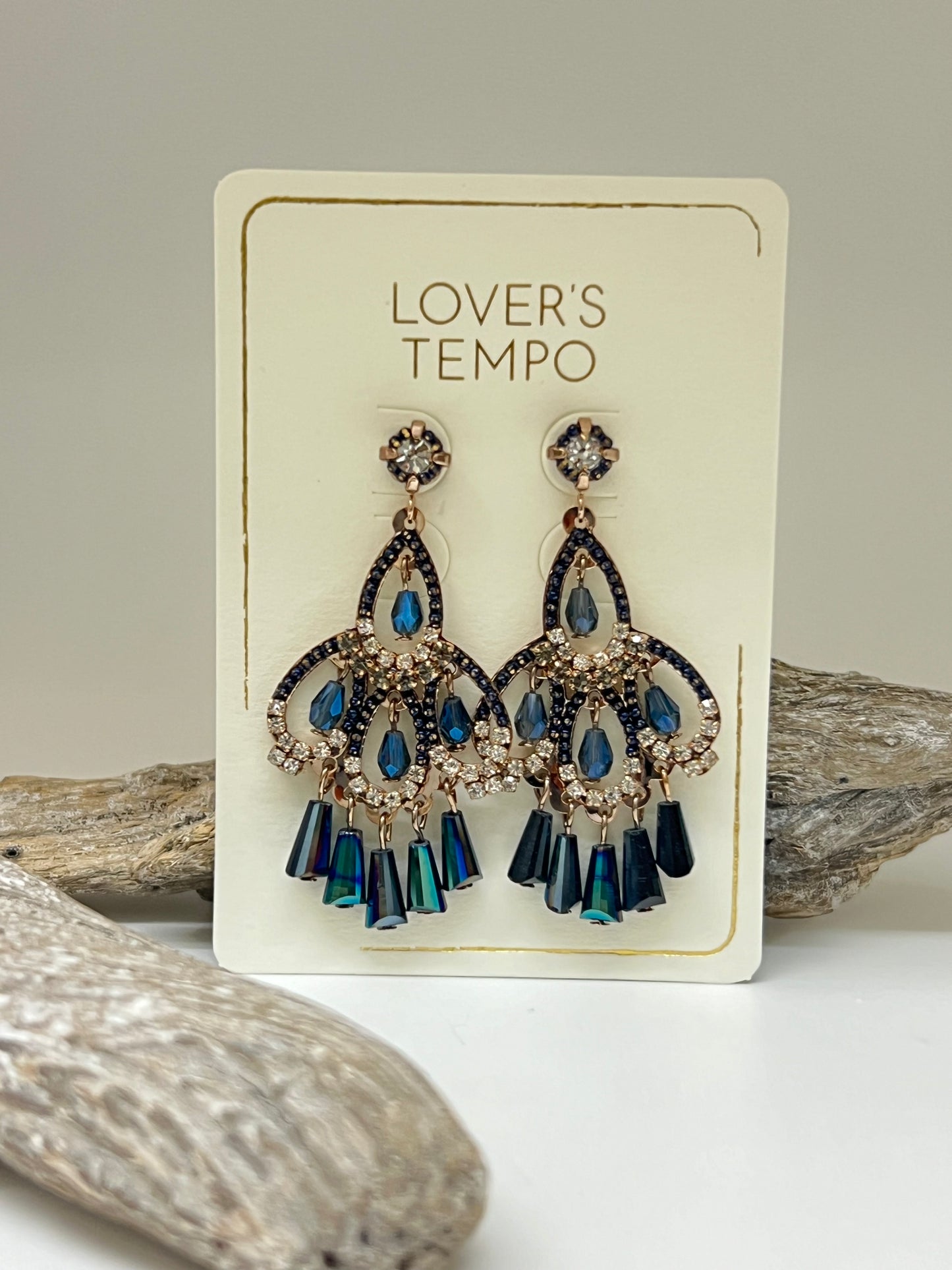 Boucles d'oreille Nirvana Midnight, dessinée à Vancouver Lovers Tempo 1SU20002-MID 