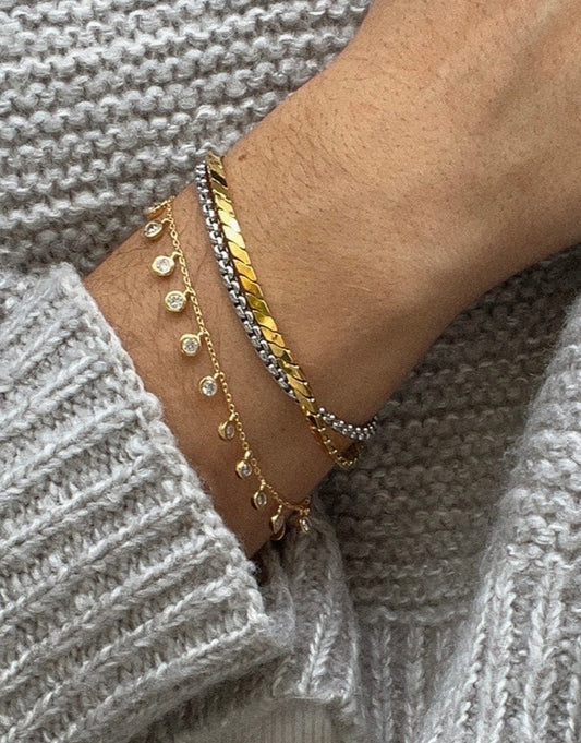 Bracelet à breloques d'Orsay Sky Blue Dean Davidson Bracelet à breloques d'Orsay Sky Blue