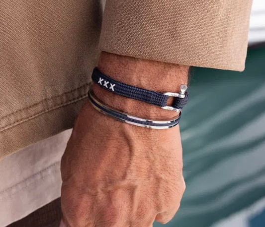 Bracelet Sharp Simon - Silver xxx Fait main à Amsterdam Pig&Hen Bracelet Sharp Simon - Silver xxx