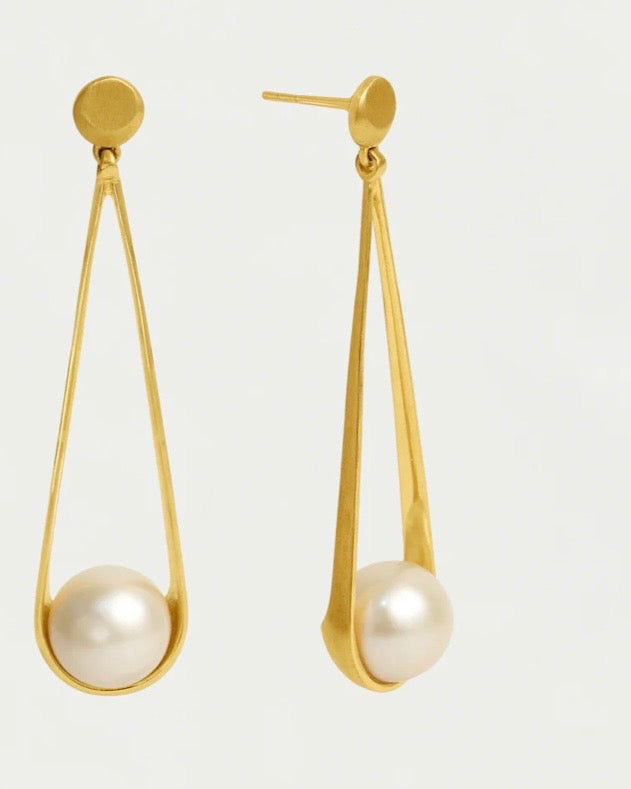 Boucles d'oreilles Ipanema Pearl Davidson Boucles d'oreilles Ipanema Sky Blue e650-g-prl