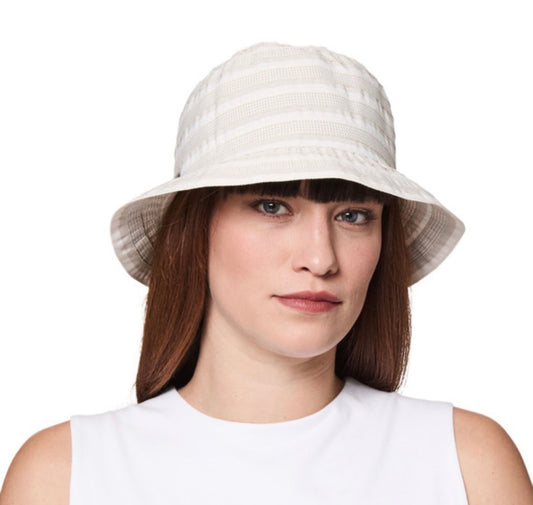 Chapeau Brizo Beige Cloche ajustable et pliable Canadian Hat