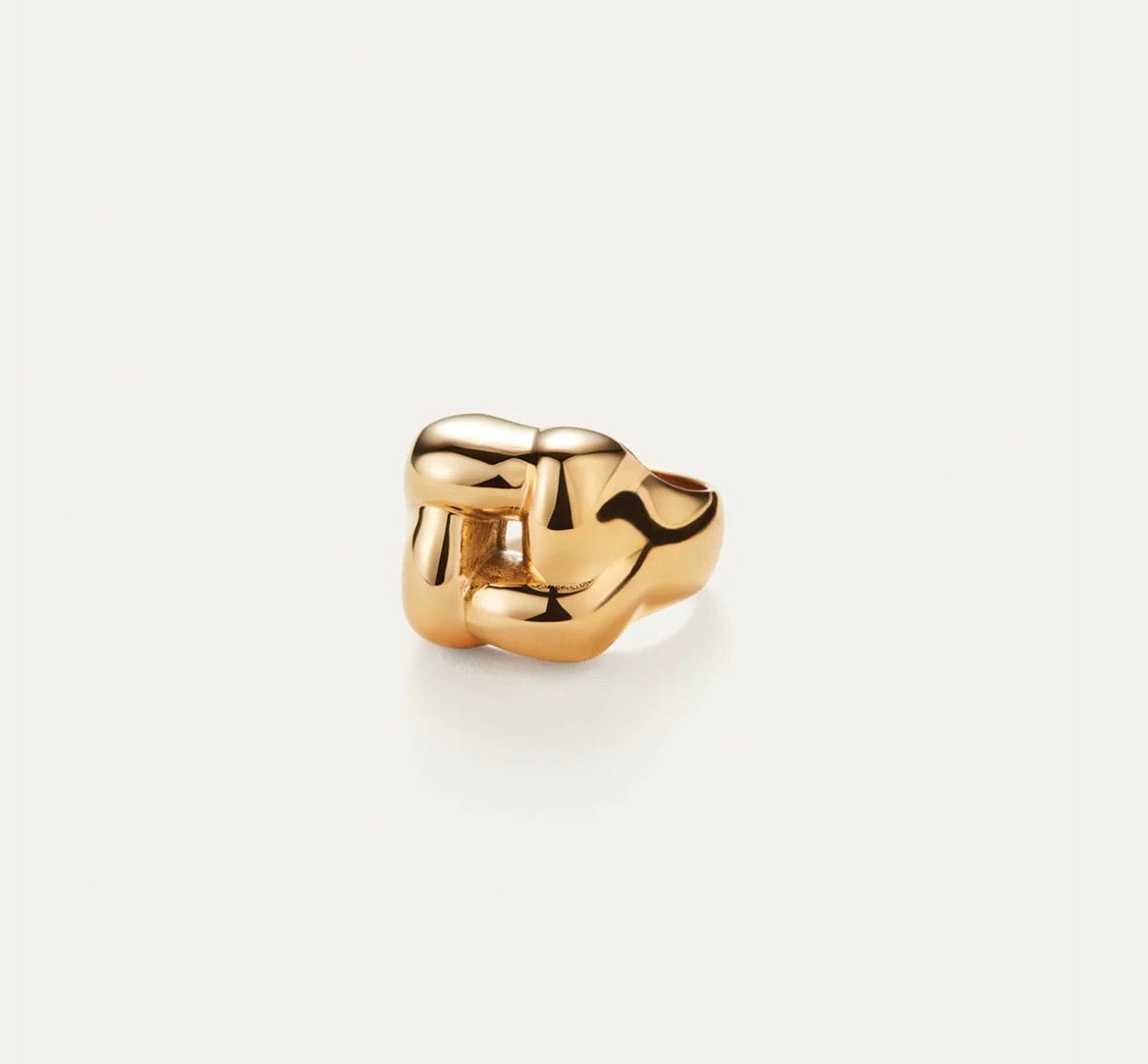 Woven Square Ring Dessinée par Jenny Bird Sées ring set Jenny Bird JB4017-HG-E