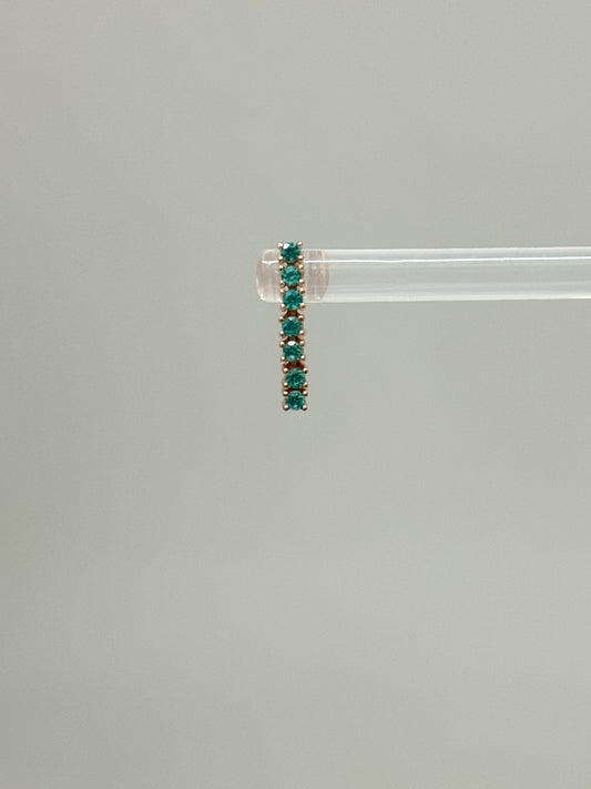 Boucles d'oreilles en argent sterling Or 24 carats Kurshuni PA1173-3