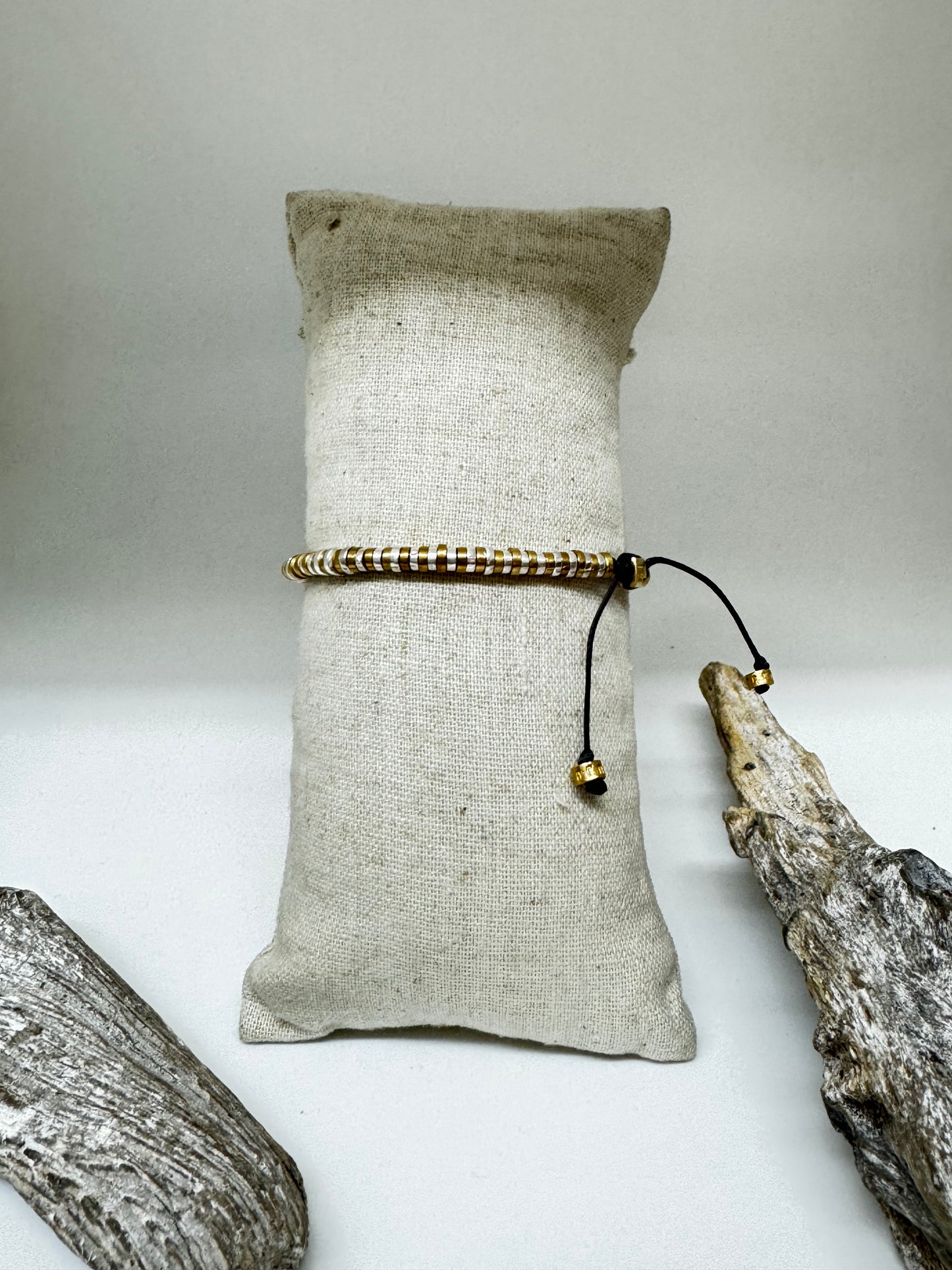 Bracelet en bronze plaqué or et argent JuJu Bijoux JuJu Mood