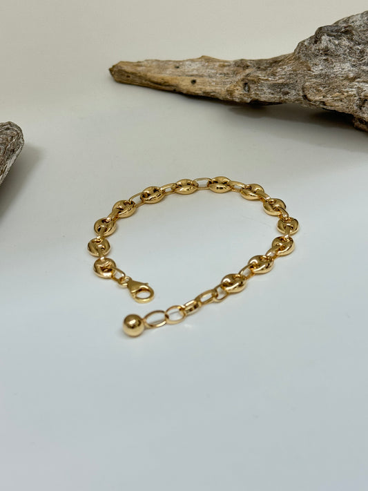 Bracelet Petit grain de café dessiné par Yael à Montréal 07-084009-02/00