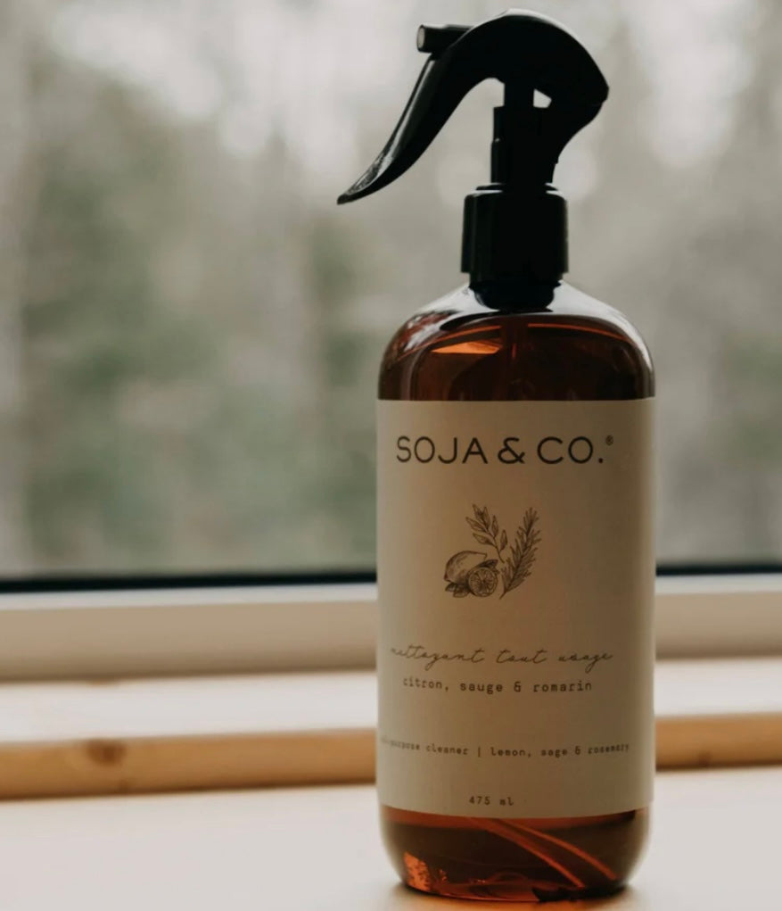 Nettoyant tout usage | Citron, Sauge Romarin Soja & co Nettoyant tout usage | Citron, Sauge & Romarin