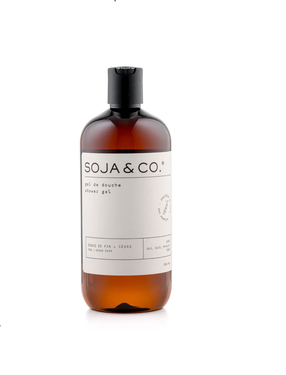 Gel de douche - Écorce de pin + Cèdre Soja & co Gel de douche - Écorce de pin + Cèdre