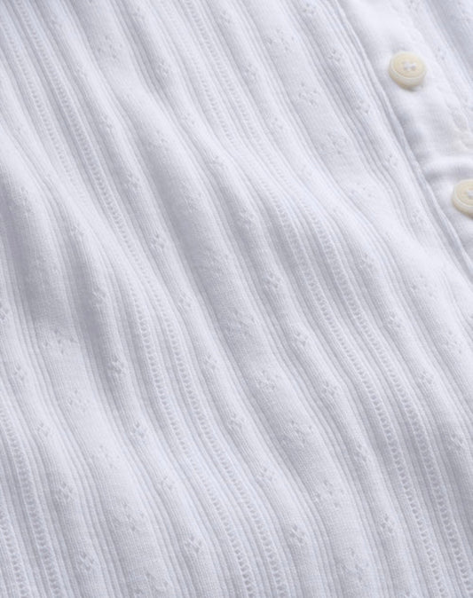 TOP POINTELLE 100 % coton biologique Armed Angel T-SHIRT TOP POINTELLE 100 % coton