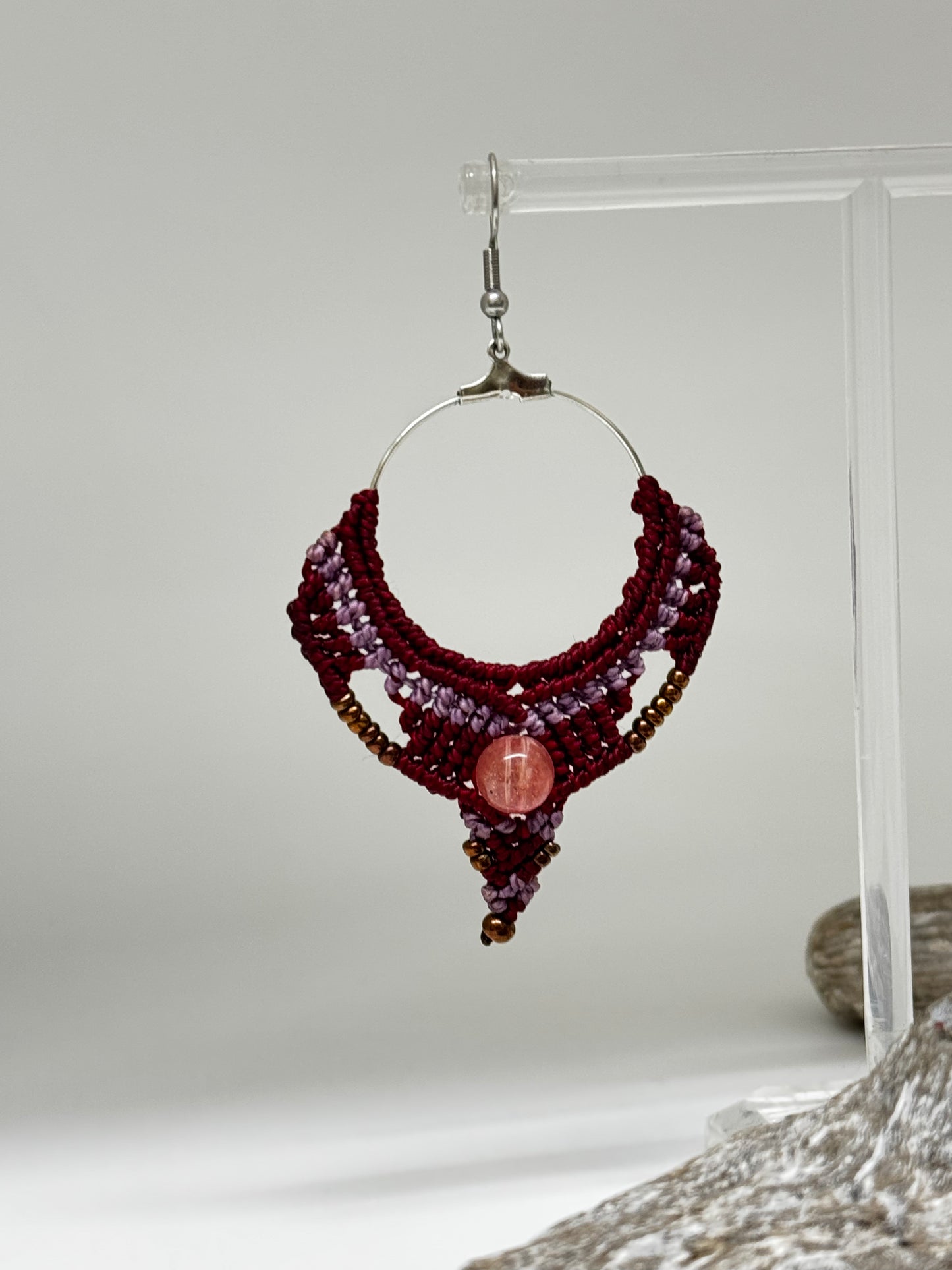 Boucles Ana Fabriqué à la main à Montréal Sandra Dols Rodriguez Ana