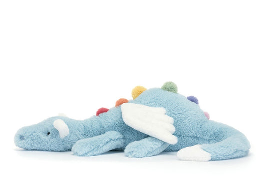 Sky Dragon , peluche dessinée à Londres Jellycat Londres SKY2DD