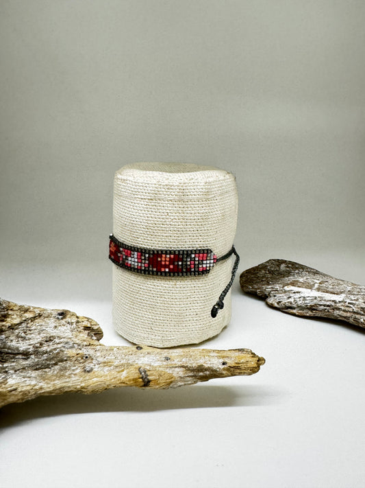 Bracelet Artisanal Perles Japonaise Miyuki rosé Mishky Fait en Colombie Bracelet Artisanal Perles Japonaise Miyuki rosé 112-4785