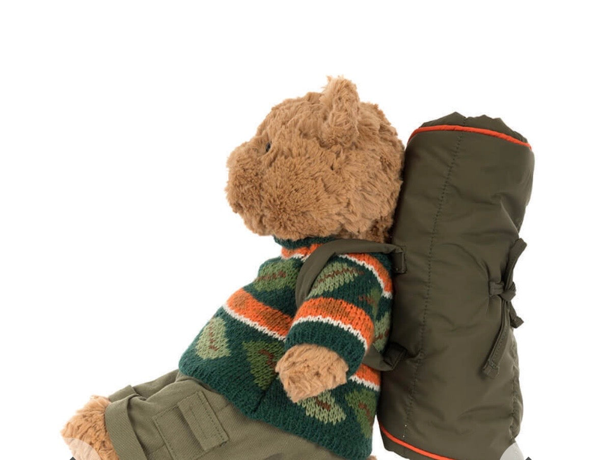 Jellycat Bartholomew Ourson Randonnée JellyCat