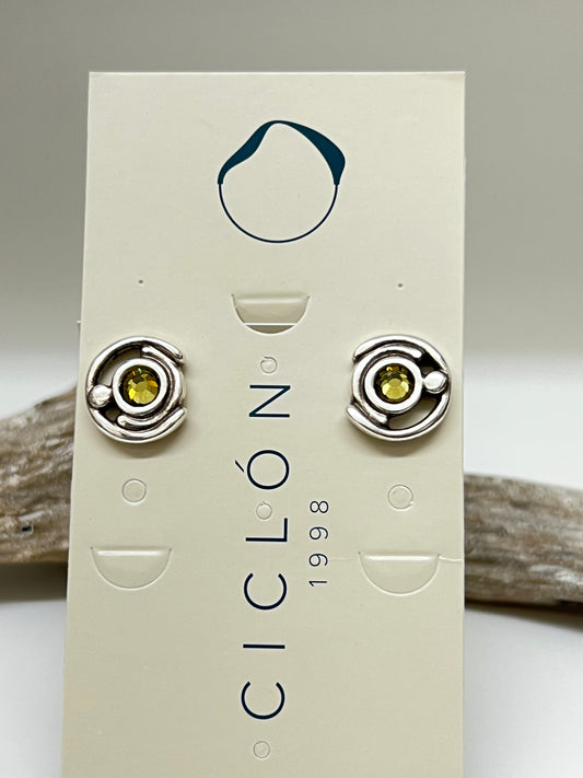 Boucles d'oreille Hanae Fabriqué à la main par des Artisans d'Espagne, Ciclon 223602