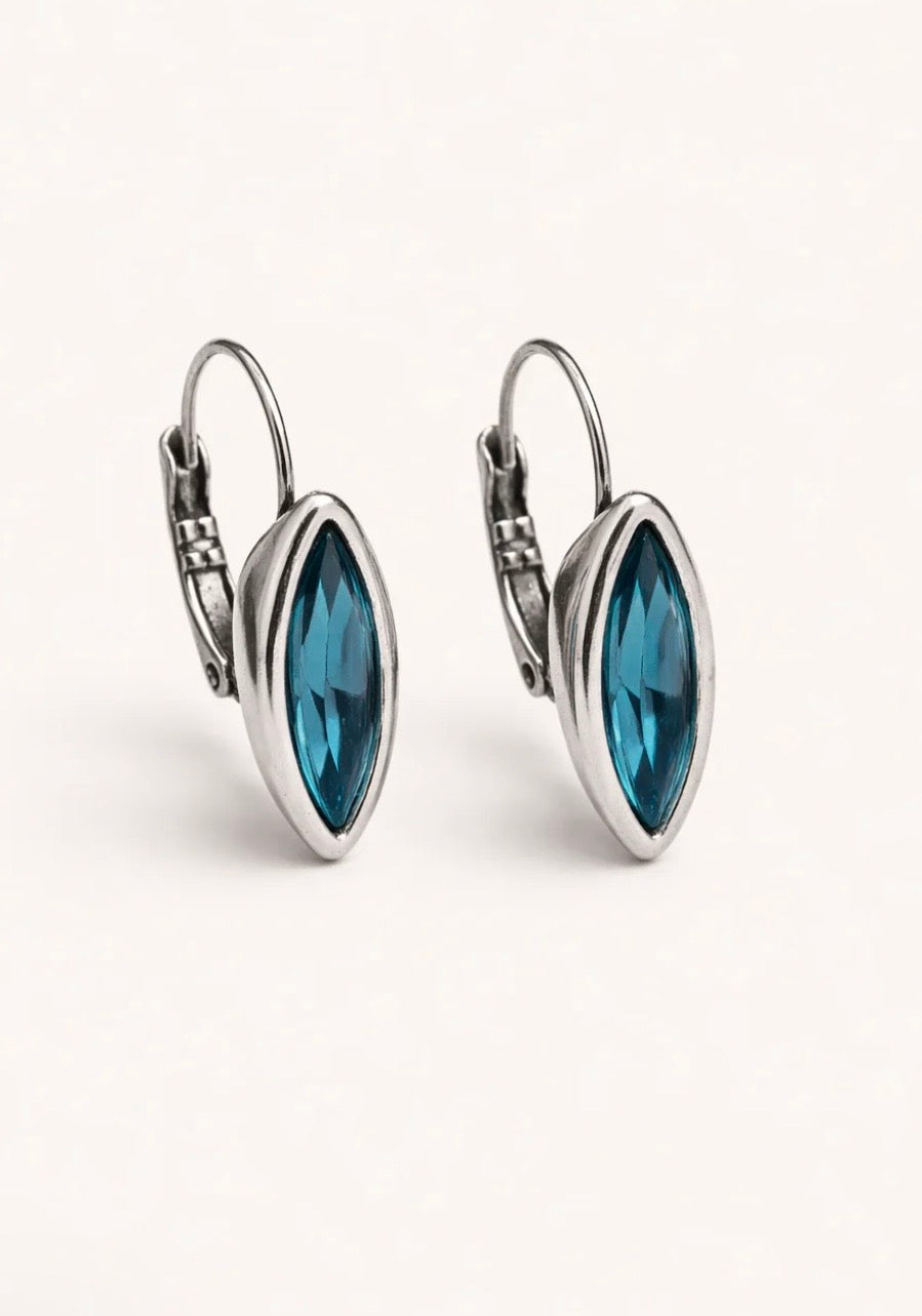 Boucles d'oreilles Lotus Fabriqué à la main par des Artisans d'Espagne, Ciclon 264603-07