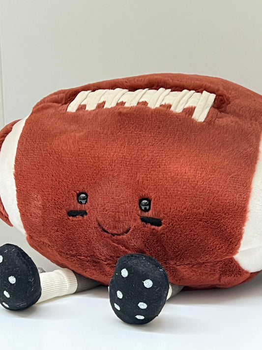 Ballon de Football amusant , peluche dessinée à Londres AS2usf Jellycat Londres