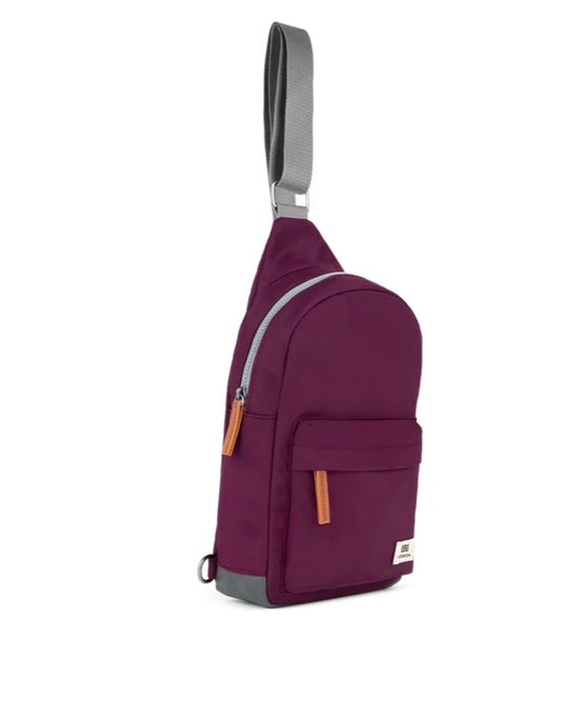 ORI LONDON Willesden B Royal Burgundy Tout en nylon recyclé Ori London