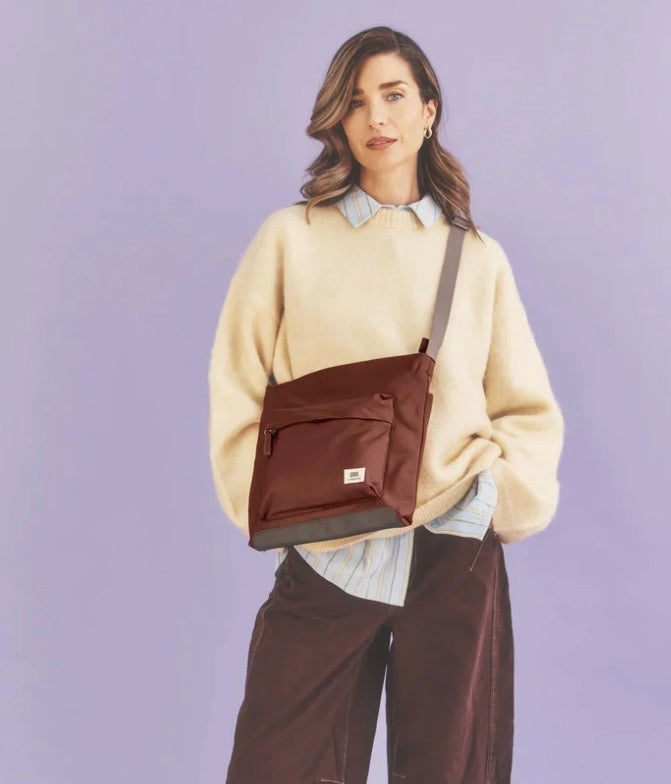 Kennington B Medium Rocky RoadNylon Recyclé Ori London Kennington B Medium Rocky Road Nylon Recyclé