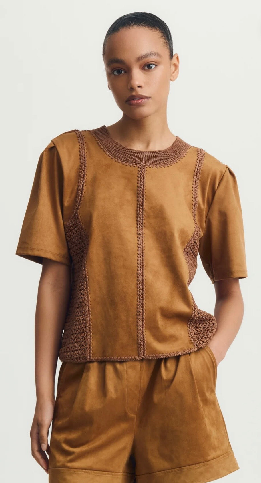 INTI TOP-Amber daim Mélissa Nepton INTI TOP-Amber daim F256535VL